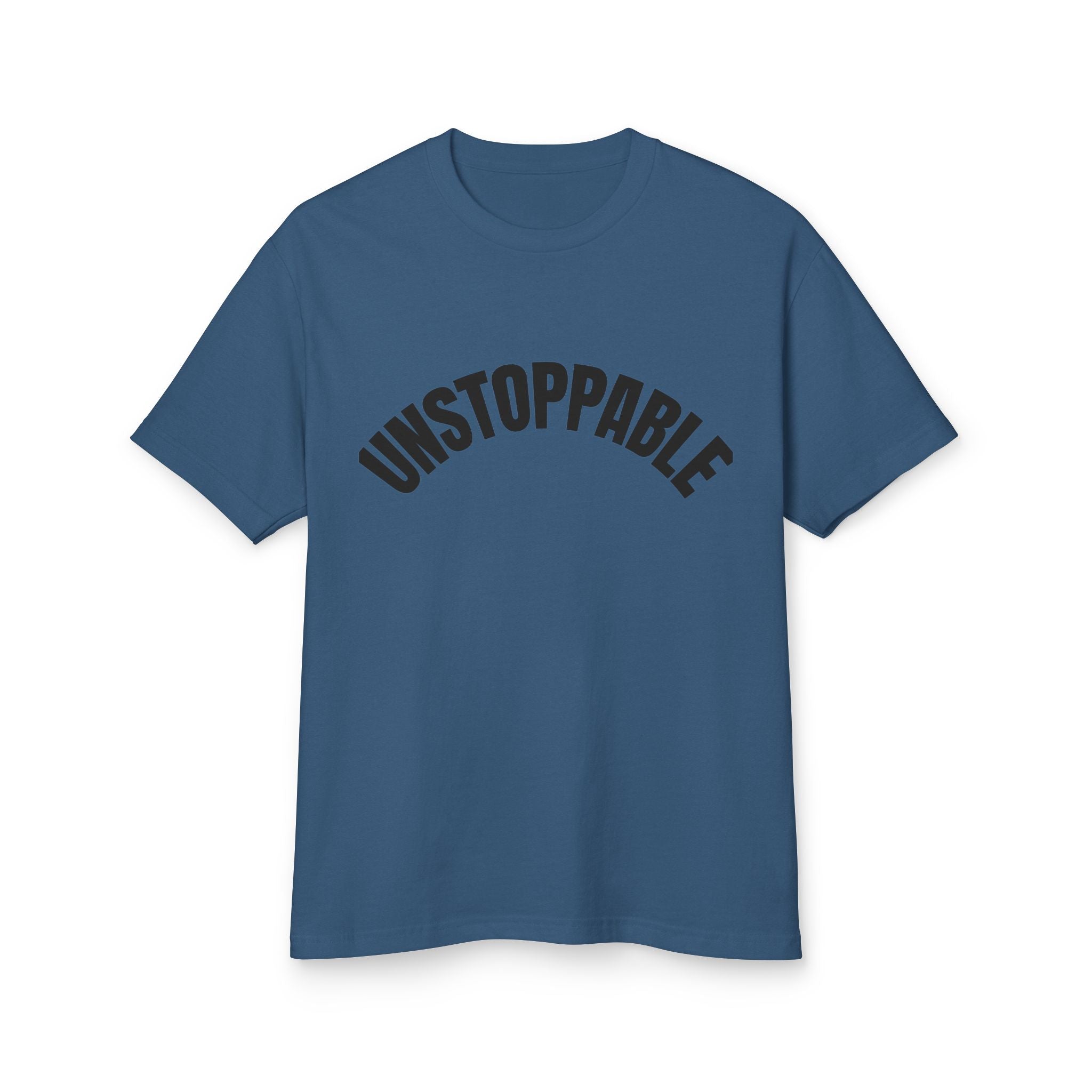 Unstoppable Garment-Dyed Heavyweight Tee, Motivational T-Shirt, Casual Wear, Gift for Him/Her, Positive Affirmation Shirt